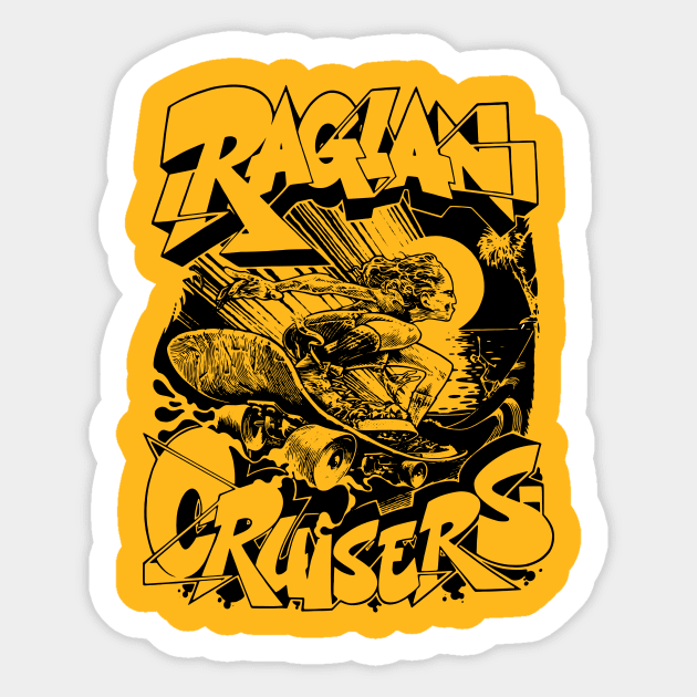 Raglan Cruisers Freestyle Sticker by raglancruisers